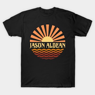 Thanksgiving Name Jason Retro Styles Camping 70s 80s 90s T-Shirt